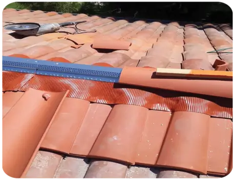 Couvreur réparation de faîtage Louhans 71 Saône-et-Loire